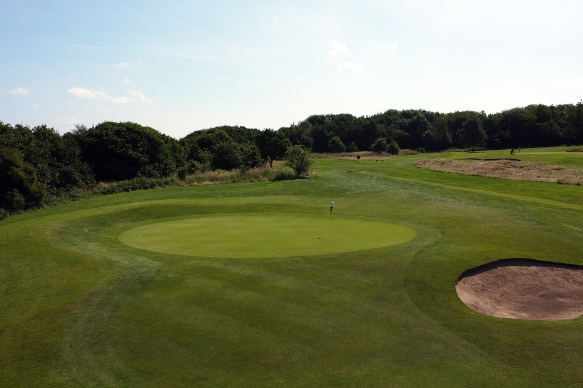 View of 13th green