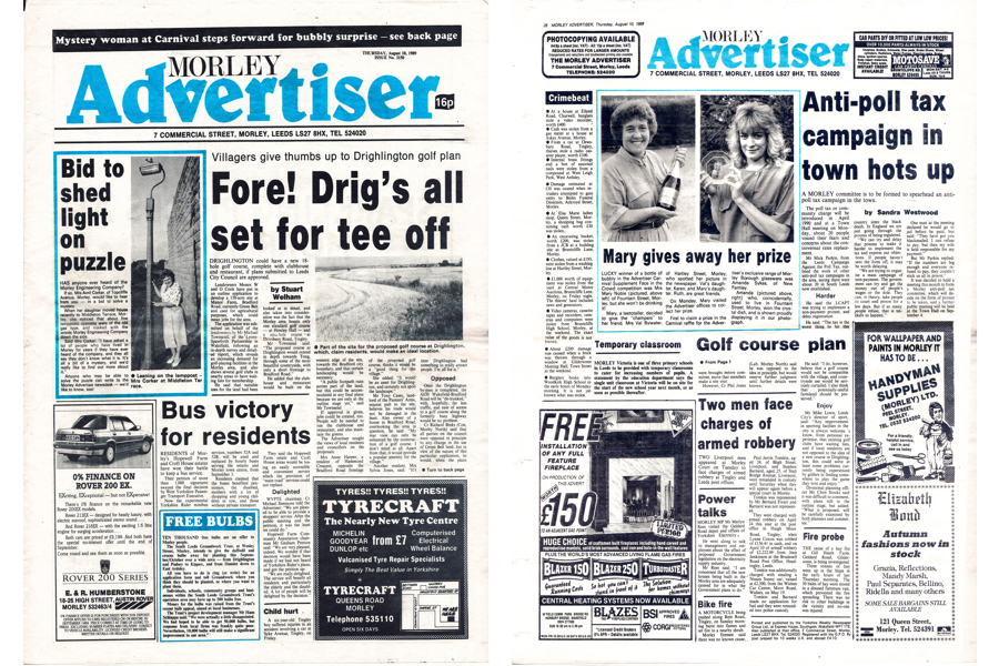 The Morley Advertiser 1989.