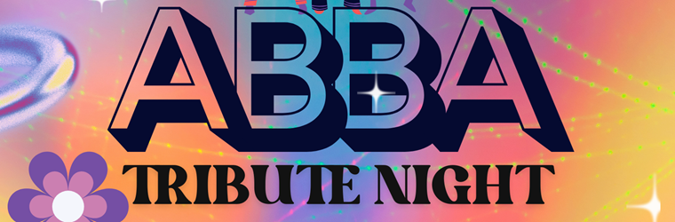 Banner for ABBA at The Manor