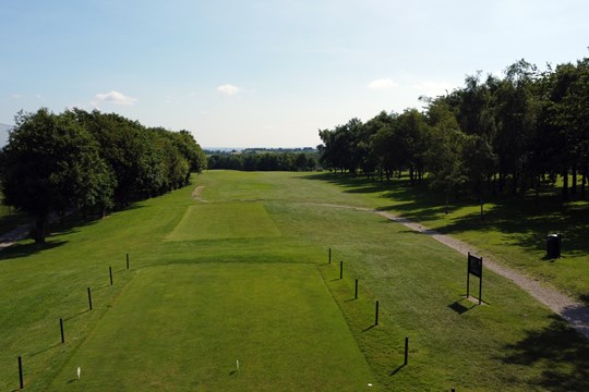 View from the 1st tee