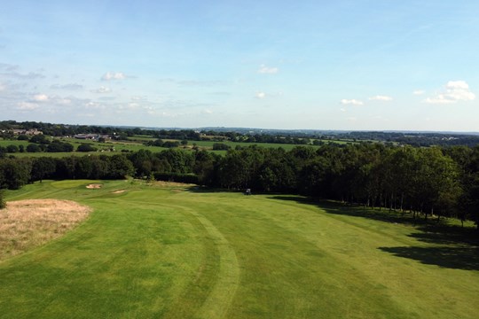 view along 2nd fairway