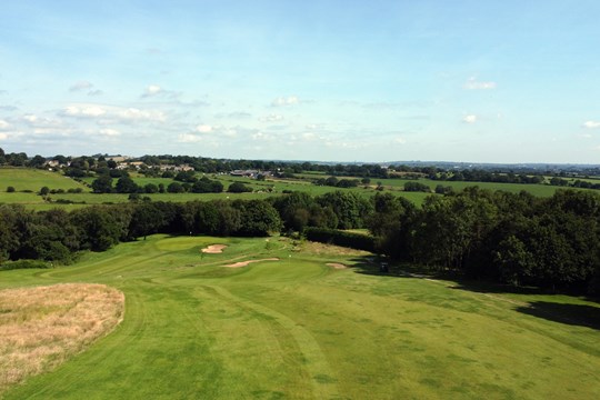 view towards 2nd green