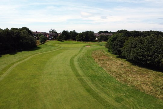 view towards 6th green