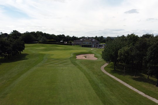 view towards 9th green