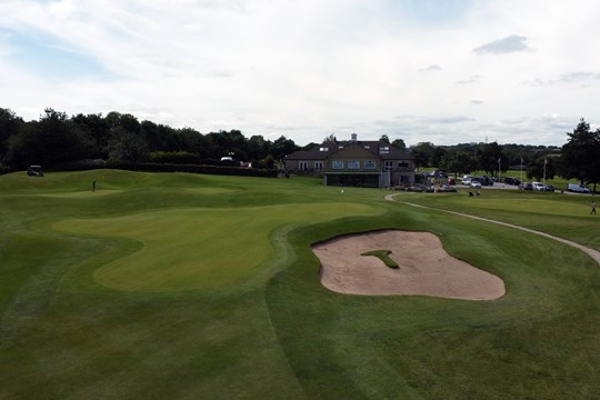 view of 9th green