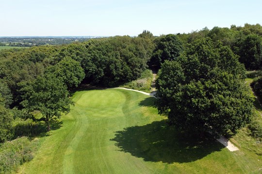 view of 10th green