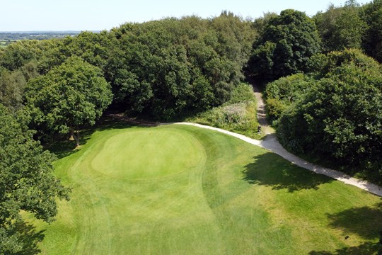 view of 10th green