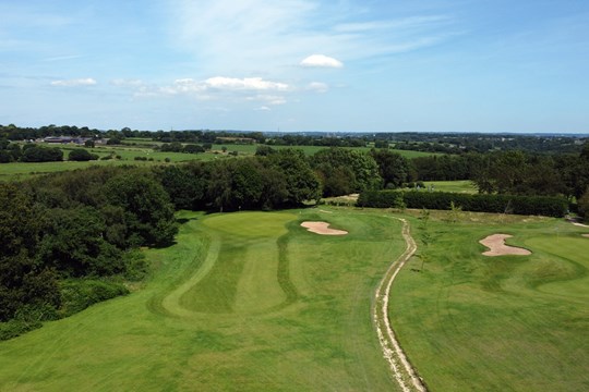 view towards 11th green