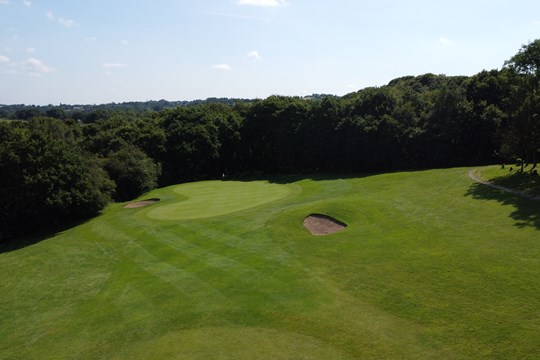 view towards 12th green