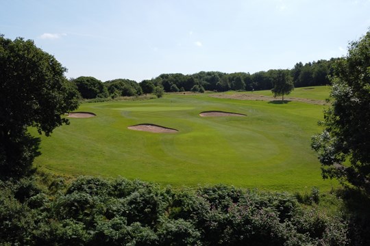 view towards 13th green