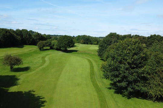 view down 14th fairway