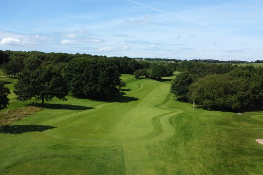 view down 14th fairway