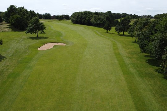 view along 17th fairway