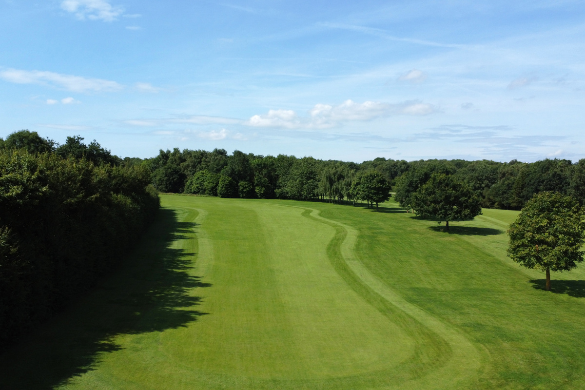 View down 16th fairway