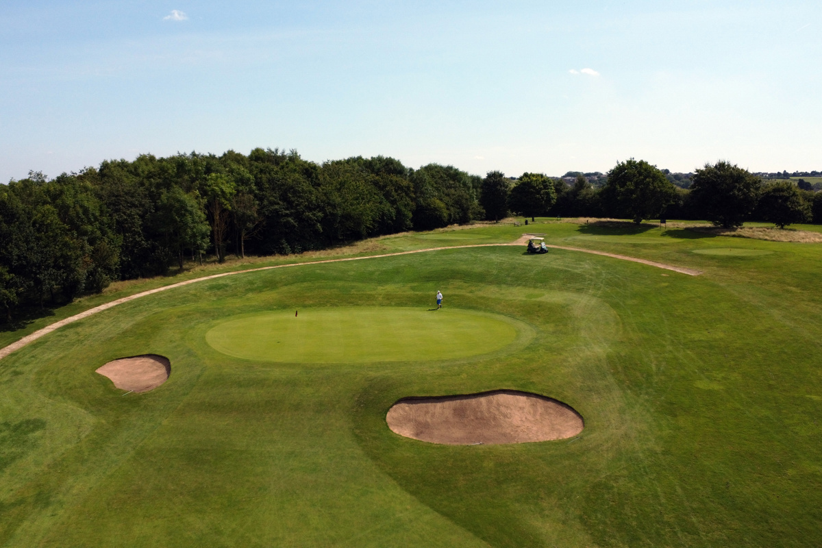 View of 3rd green