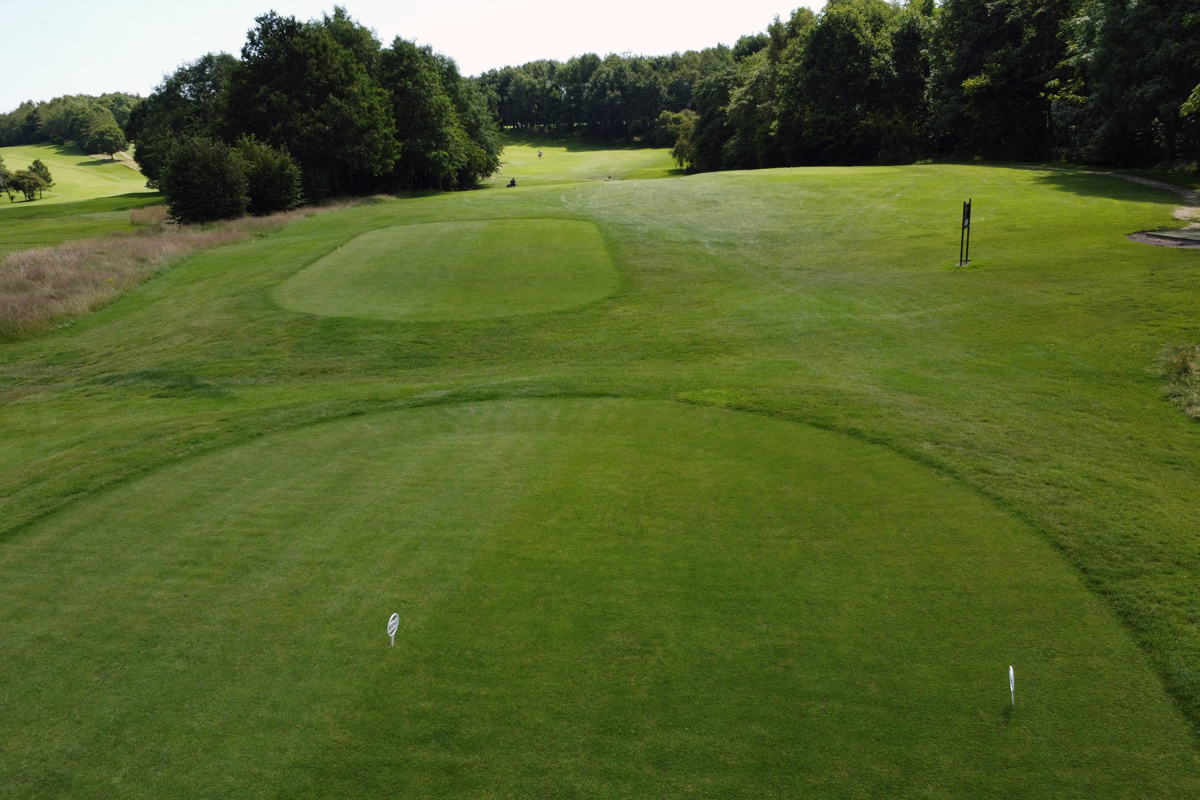 View of 3rd tee