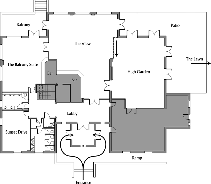 A floorplan of The Manor Leeds.
